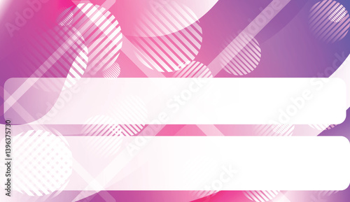 Futuristic Background With Color Gradient Geometric Shape for Your Design Landing Page, Ad, Banner, Cover Page. Vector Illustration with Color Gradient.