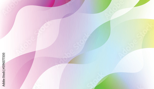 Template Modern Background With Curves Lines. For Elegant Pattern Cover Book. Vector Illustration with Color Gradient.