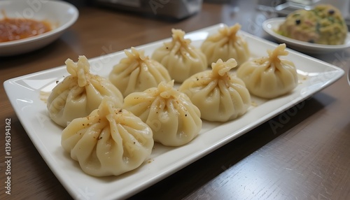 chinese steamed dumplings