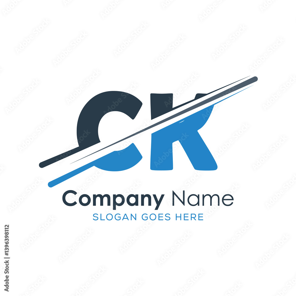 initial monogram logo with letter style design initial monogram logo with letter style design