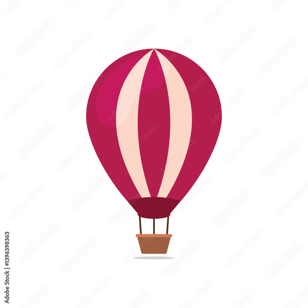 Fototapeta premium Air balloon icon