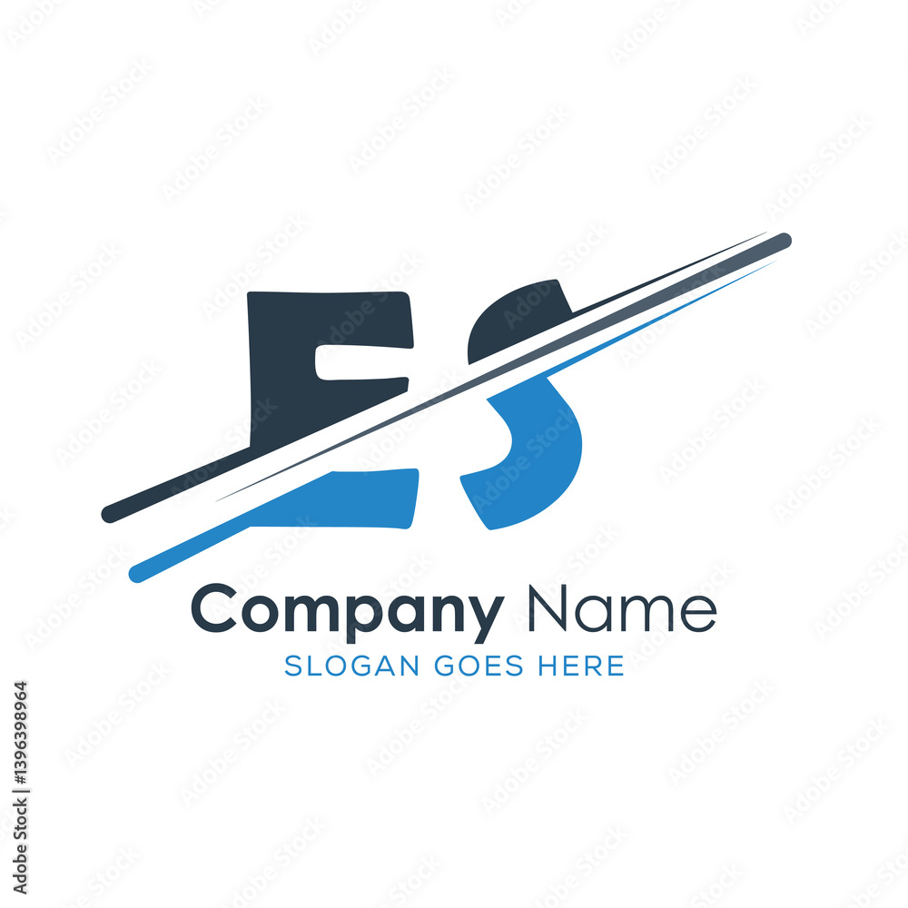 initial monogram logo with letter style design initial monogram logo with letter style design