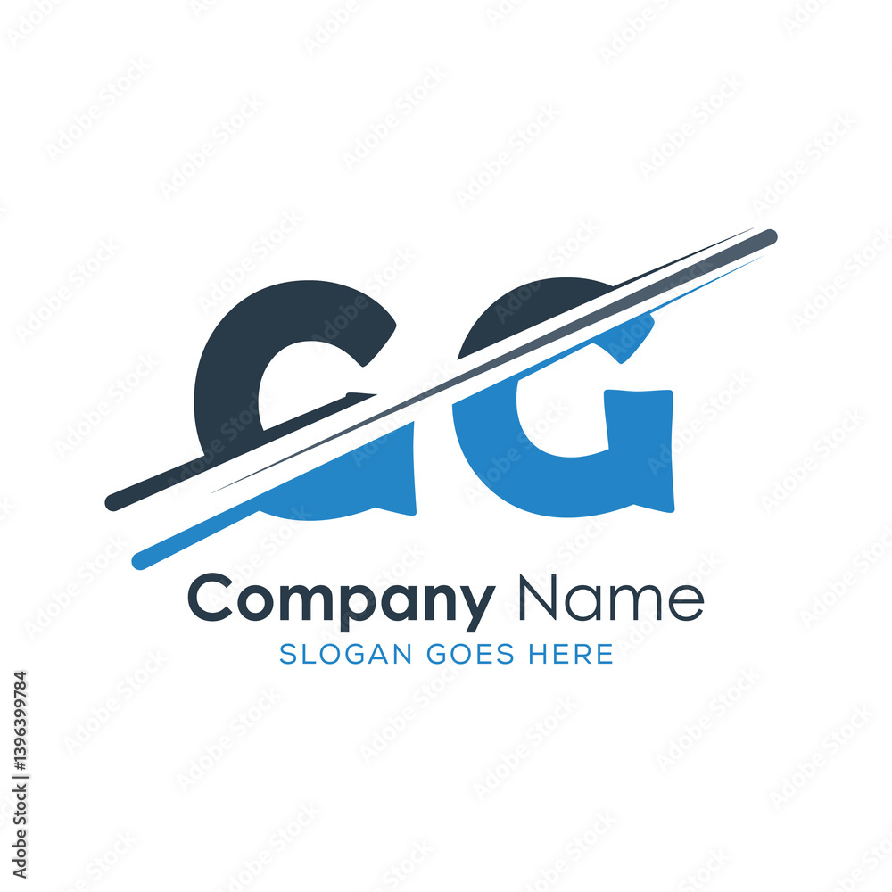 initial monogram logo with letter style design initial monogram logo with letter style design