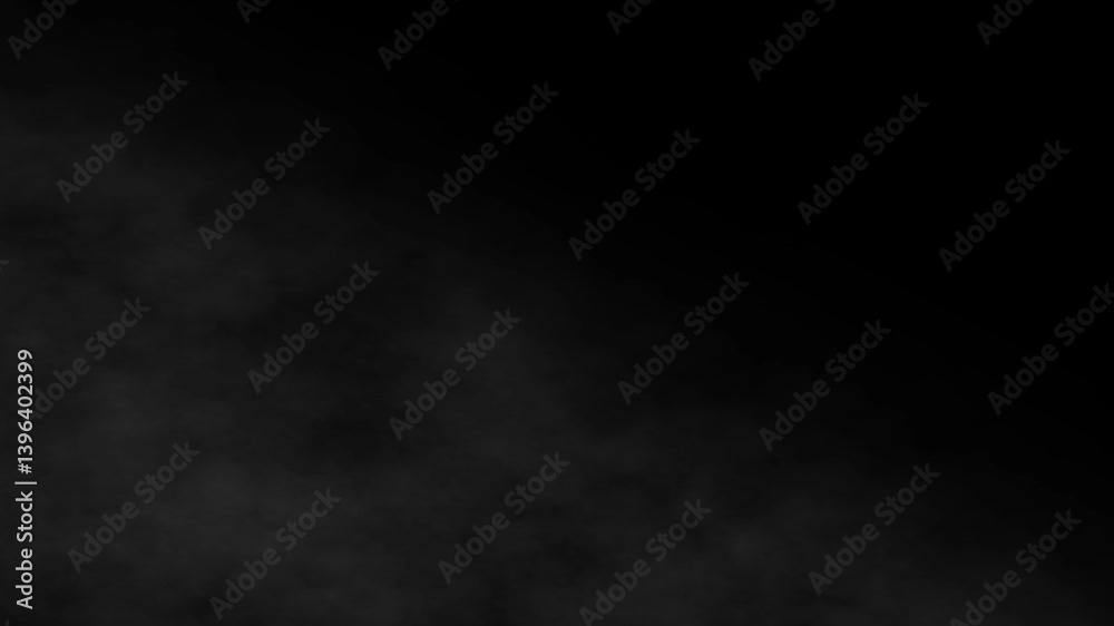 Dark smoky texture drifting across black background with light haze effect creating eerie and mysterious mood suitable for horror theme or atmospheric design background Dark smoky texture drifting across black background with light haze effect creating eerie and mysterious mood suitable for horror theme or atmospheric design background