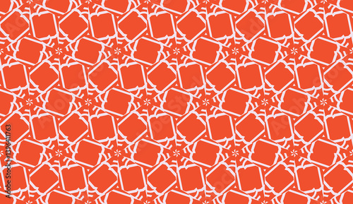 New elegant background with curved line in triangular style. Vector. Light coral shade. Smart business design