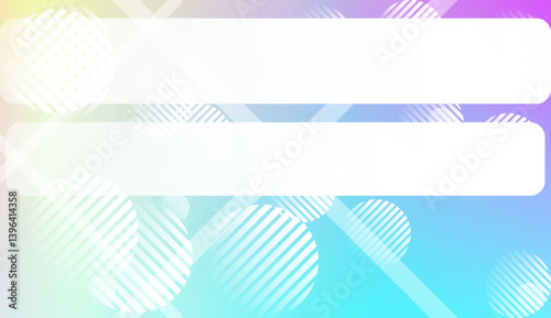 Smooth Abstract Colorful Gradient Background with Line, Circle.s. For Brochure, Banner, Wallpaper, Mobile Screen. Vector Illustration.