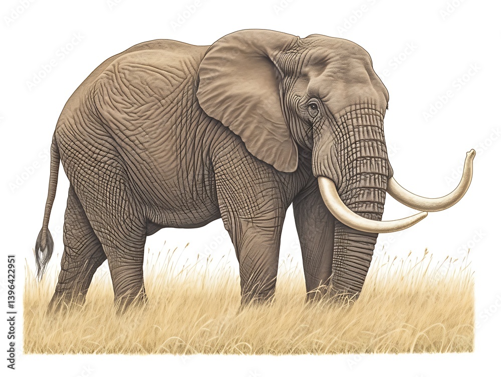 Obraz premium Elephant in Savannah