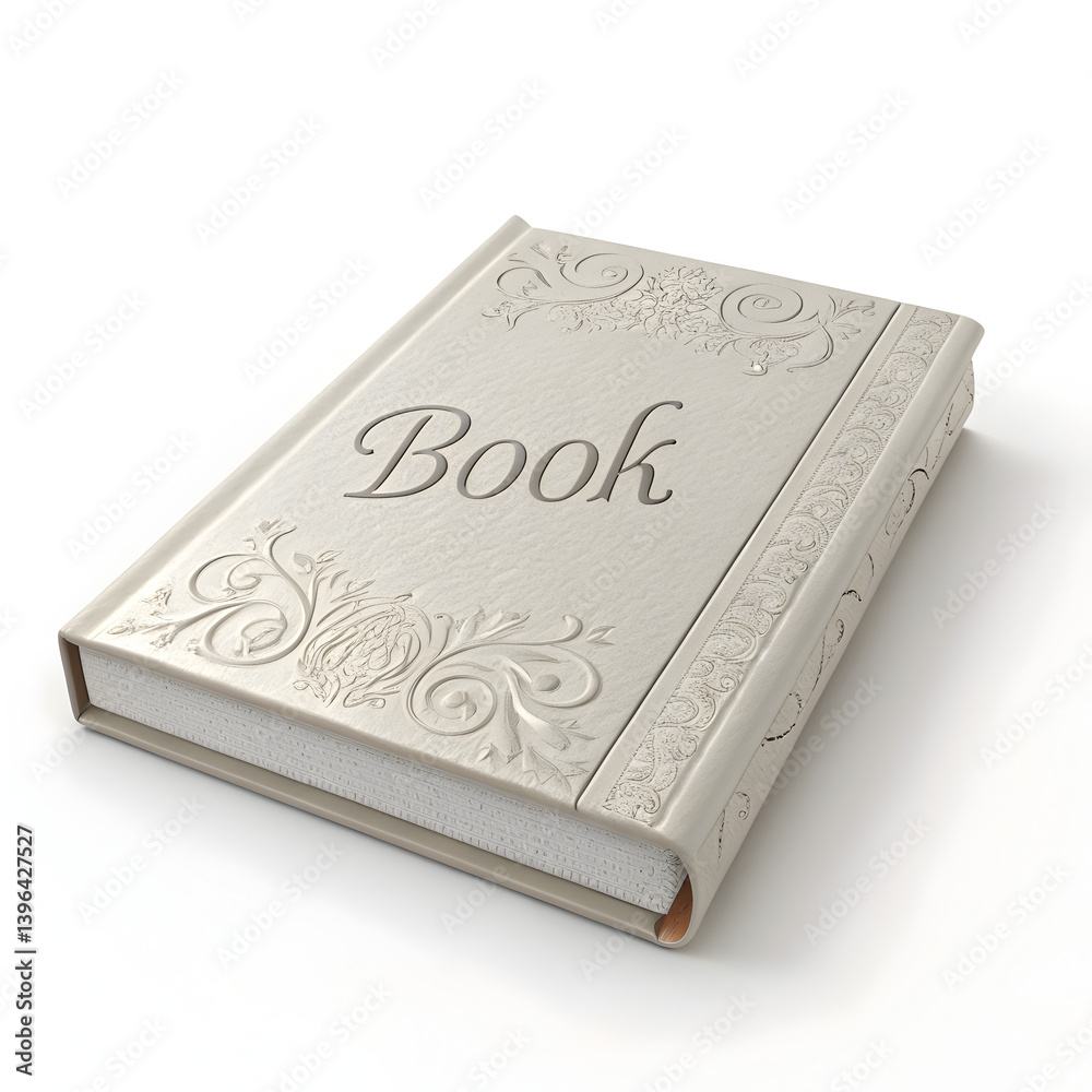 Fototapeta premium Book on white background