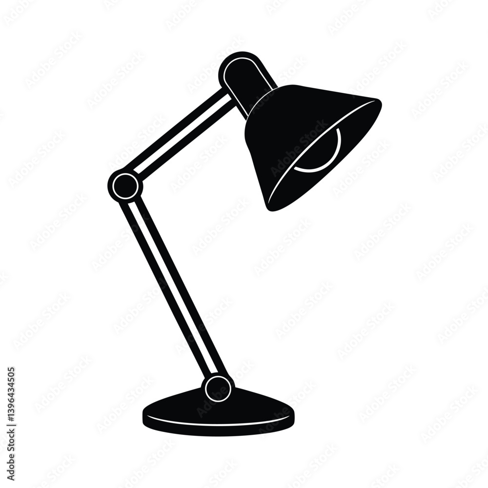 Desk lamp graphic for study space or teacher table decoration Desk lamp graphic for study space or teacher table decoration