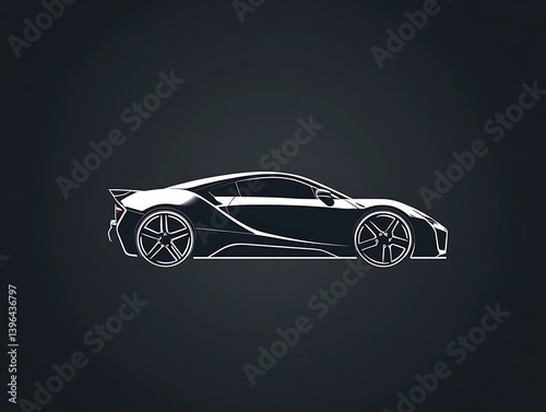 Sport Car Side Profile