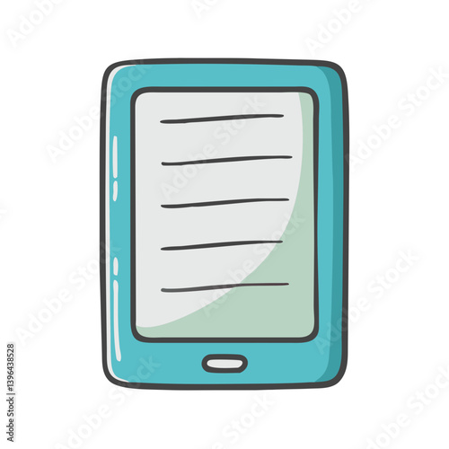 e reader kindle icon, e reader kindle vector illustration-simple illustration of e reader kindle, perfect for e reader kindle logos and icons