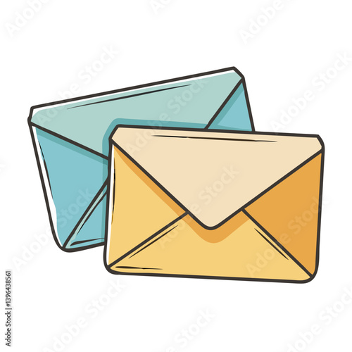 envelopes icon, envelopes vector illustration-simple illustration of envelopes, perfect for envelopes logos and icons