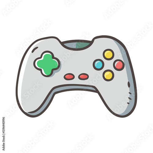 game controller icon, game controller vector illustration-simple illustration of game controller, perfect for game controller logos and icons