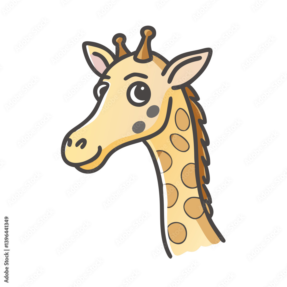 giraffe icon, giraffe vector illustration-simple illustration of giraffe, perfect for giraffe logos and icons giraffe icon, giraffe vector illustration-simple illustration of giraffe, perfect for giraffe logos and icons