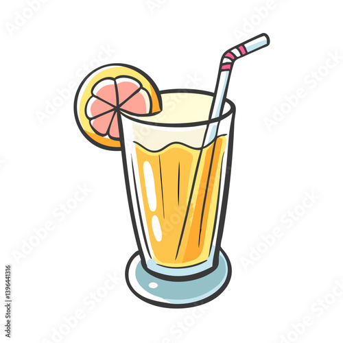 gin fizz icon, gin fizz vector illustration-simple illustration of gin fizz, perfect for gin fizz logos and icons