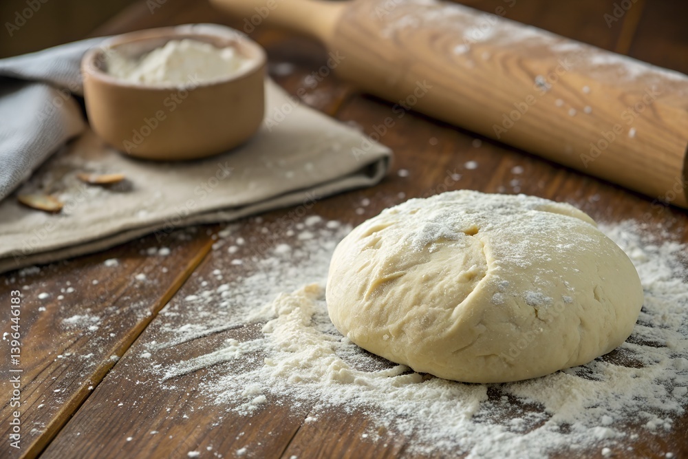 dough on the table dough on the table