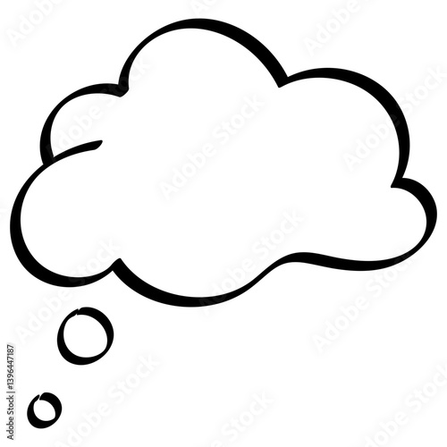 vector blank speech bubbles icon 