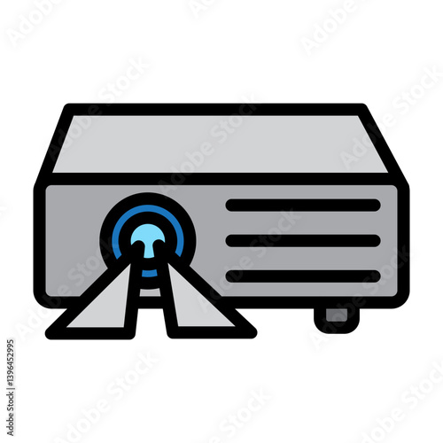 Letter Writing Vector Filled Icon Design