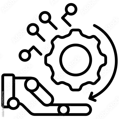 Robotic Process Automation Icon