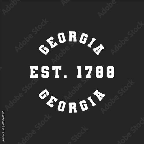 Georgia Perfect for t shirt design