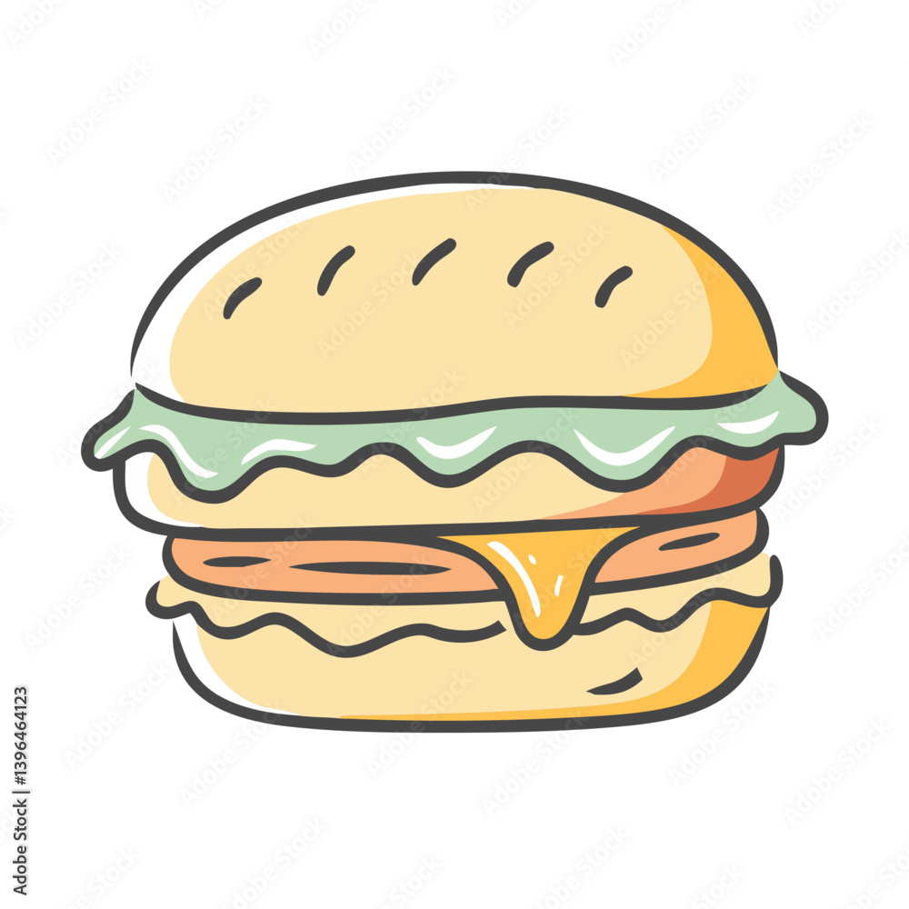 hamburger icon, hamburger vector illustration-simple illustration of hamburger, perfect for hamburger logos and icons hamburger icon, hamburger vector illustration-simple illustration of hamburger, perfect for hamburger logos and icons