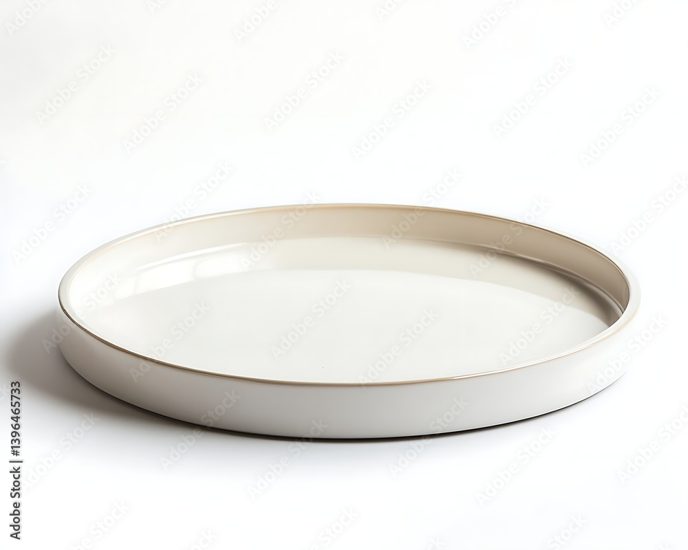 Plain Round Serving Tray Plain Round Serving Tray