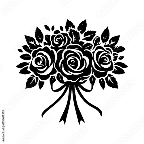 Rose Garland for Kentucky Derby icon with transparent background