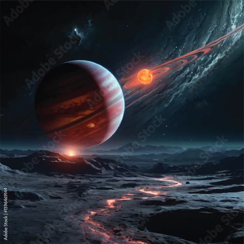 a galactic panorama and epic of exploration space