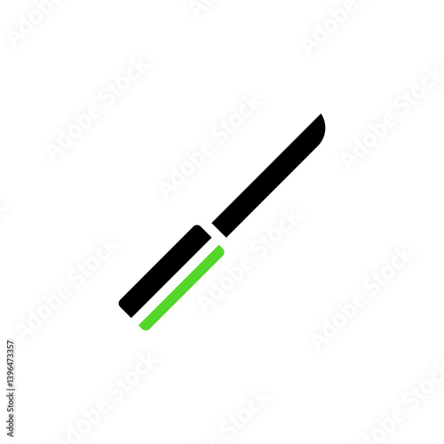 Abstract Cutlery Simple Minimalist Icon Element