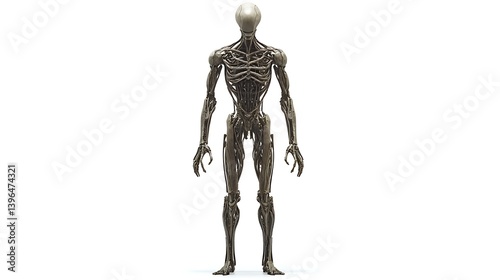 Alien Figure, Front View