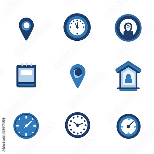 Time Management Icons
