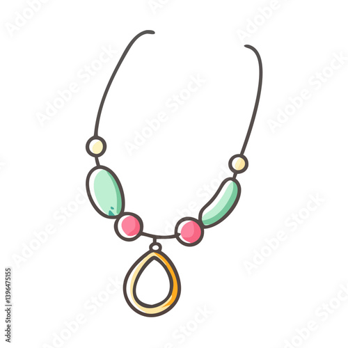 necklaces icon, necklaces vector illustration-simple illustration of necklaces, perfect for necklaces logos and icons