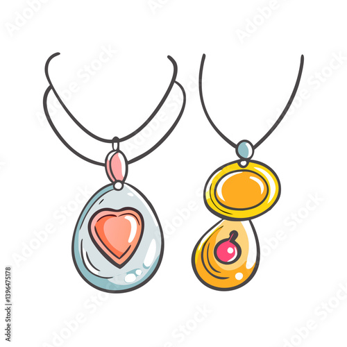 necklaces icon, necklaces vector illustration-simple illustration of necklaces, perfect for necklaces logos and icons