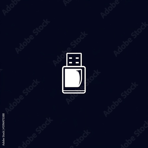 USB Drive Icon Graphic