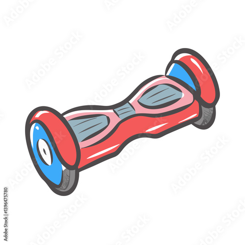 hoverboard icon, hoverboard vector illustration-simple illustration of hoverboard, perfect for hoverboard logos and icons