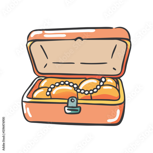 jewelry box icon, jewelry box vector illustration-simple illustration of jewelry box, perfect for jewelry box logos and icons