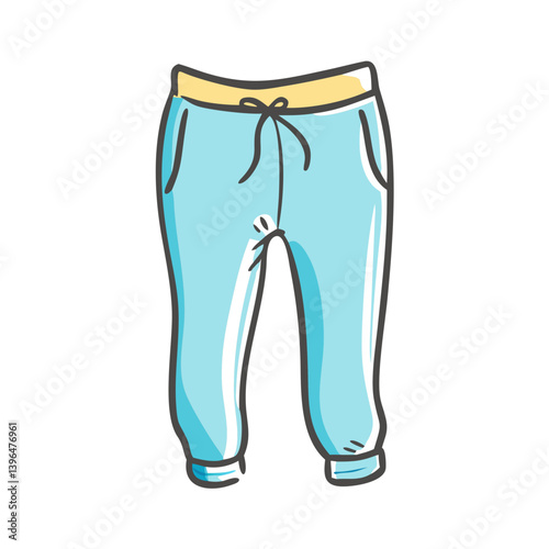 joggers icon, joggers vector illustration-simple illustration of joggers, perfect for joggers logos and icons