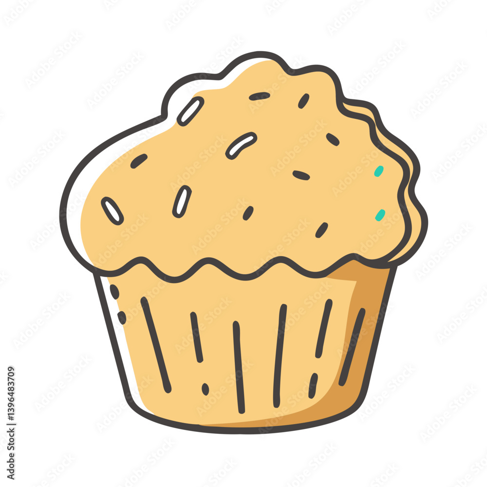 muffin icon, muffin vector illustration-simple illustration of muffin, perfect for muffin logos and icons muffin icon, muffin vector illustration-simple illustration of muffin, perfect for muffin logos and icons