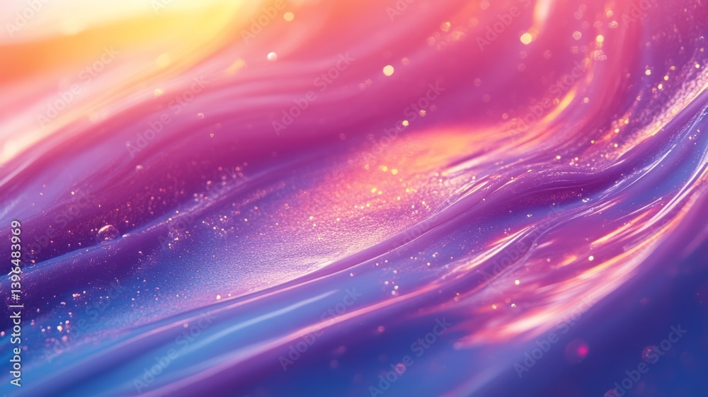 Fototapeta premium Colorful soap bubble background vibrant colors.4