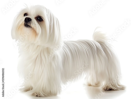 Maltese Dog Portrait Studio
