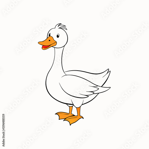 goose Vector illustration