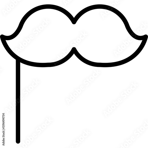 A fun mustache for dressing up
