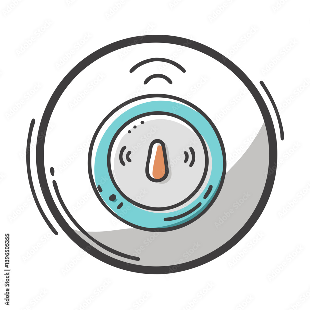 smart thermostat icon, smart thermostat vector illustration-simple illustration of smart thermostat, perfect for smart thermostat logos and icons smart thermostat icon, smart thermostat vector illustration-simple illustration of smart thermostat, perfect for smart thermostat logos and icons