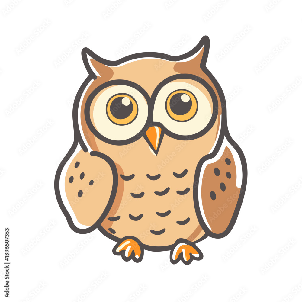 owl icon, owl vector illustration-simple illustration of owl, perfect for owl logos and icons owl icon, owl vector illustration-simple illustration of owl, perfect for owl logos and icons