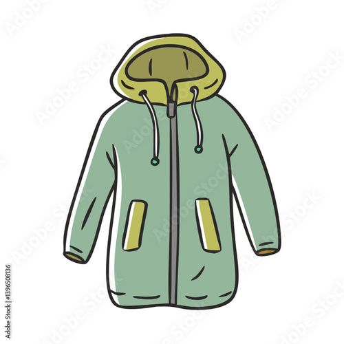 parka icon, parka vector illustration-simple illustration of parka, perfect for parka logos and icons