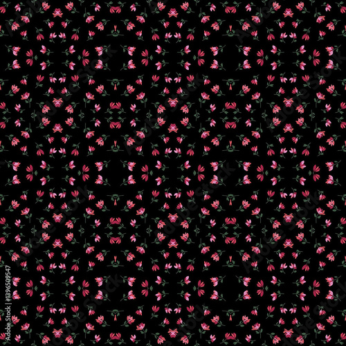 mix pattern for textile design  