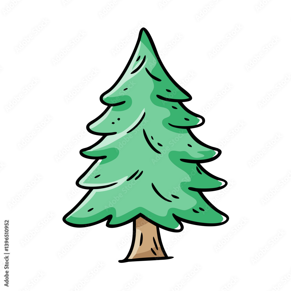pine tree icon, pine tree vector illustration-simple illustration of pine tree, perfect for pine tree logos and icons pine tree icon, pine tree vector illustration-simple illustration of pine tree, perfect for pine tree logos and icons