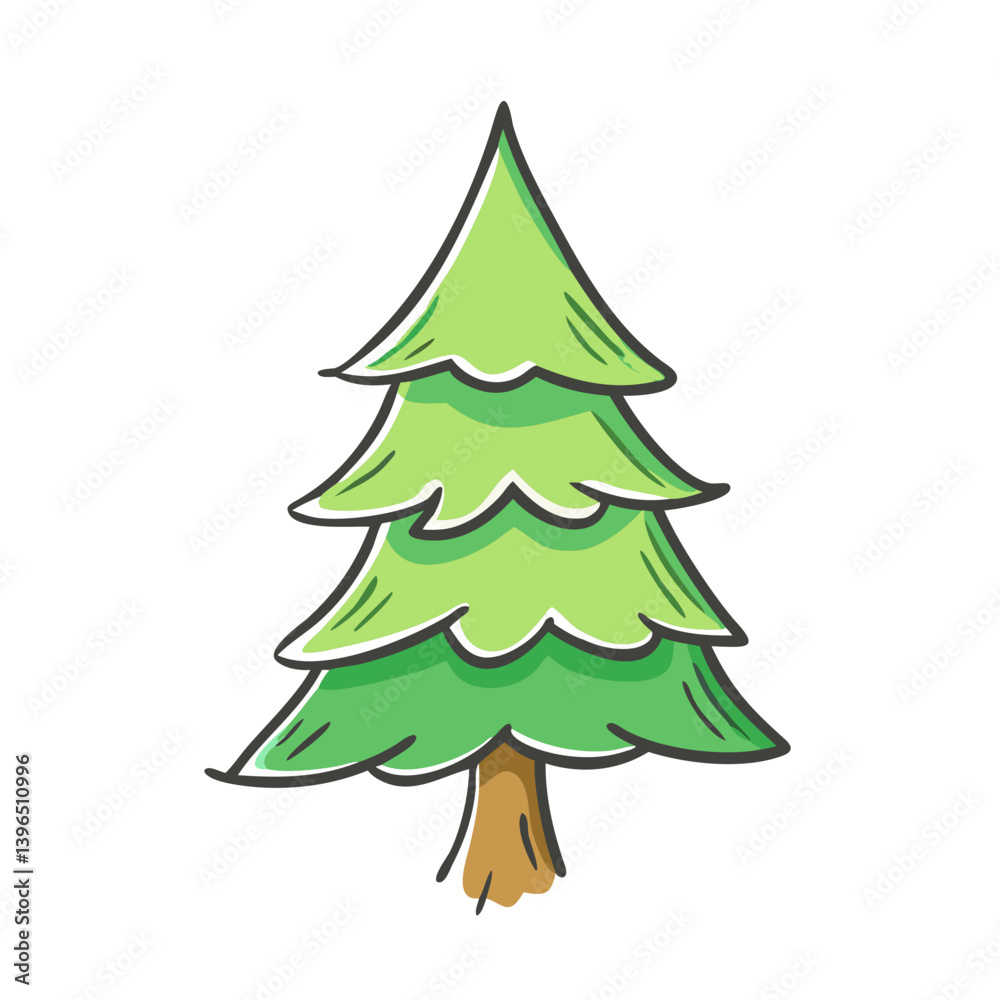 pine tree icon, pine tree vector illustration-simple illustration of pine tree, perfect for pine tree logos and icons pine tree icon, pine tree vector illustration-simple illustration of pine tree, perfect for pine tree logos and icons