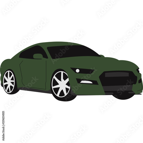 Modern Car Illustration