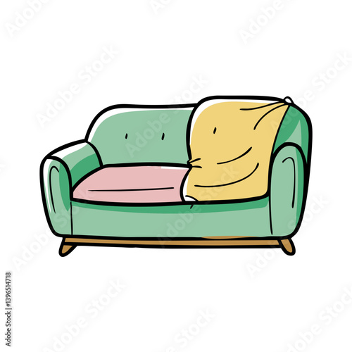 reclining sofa icon, reclining sofa vector illustration-simple illustration of reclining sofa, perfect for reclining sofa logos and icons